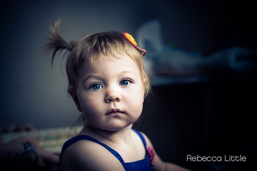 Pasadena toddler portrait Rebecca Little Photography