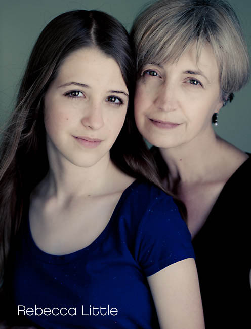 Mother and daughter portrait in Pasadena Southern California Rebecca Little Photography
