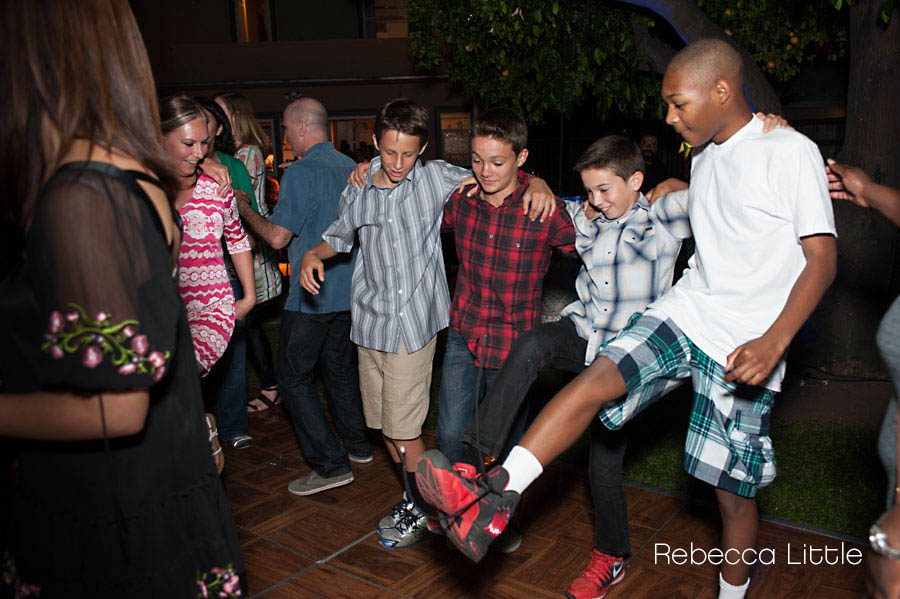 Pasadena bar mitzvah party Rebecca Little