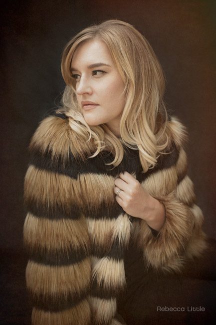 Beautiful Vanity Fair style magazine photos for women fashion  images for everyday women celebrity experience fur coat vintage fur Rebecca Little Photography Pasadena Los Angeles CA