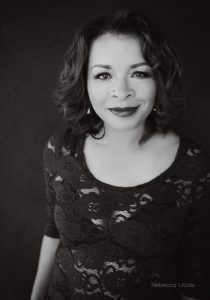 African American woman black and white portrait Los Angeles Rebecca Little Photography Pasadena CA