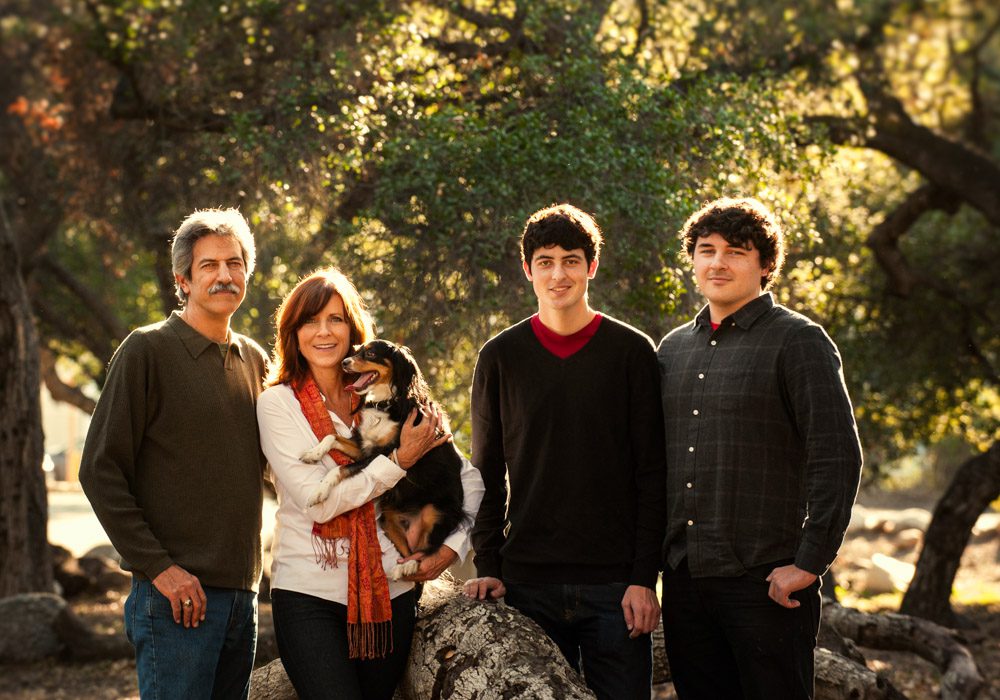 Holiday photos for La Canada families. I found the perfect outdoor locations for these family photos. Mom and Dad work for JPL in La Canada and wanted family photos of their two boys and their family dog. We met in La Canada and took these gorgeous family photos for the Christmas card Look at that gorgeous flattering light! It's so important to have heirloom family photos that you love and that will be a part of your family forever I love outdoor on-location photo sessions in beautiful locations where the family feels comfortable Rebecca Little Photography Pasadena CA